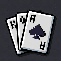 8-Bit Solitaire logo