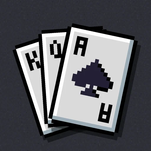 8-Bit Solitaire logo