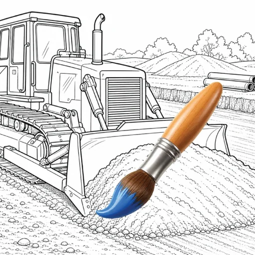 Kids Paint: Heavy Equipment logo
