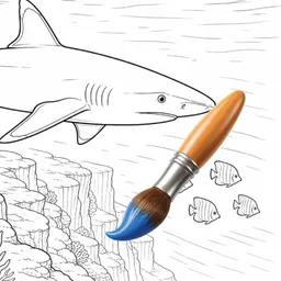 Kids Paint: Ocean logo