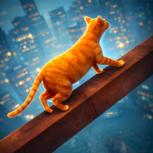 Going Up Cat Runner 3D logo