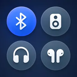 Speaker Headphones Connect logo