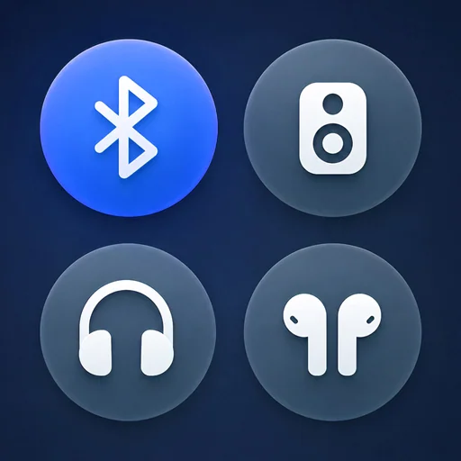 Speaker Headphones Connect logo