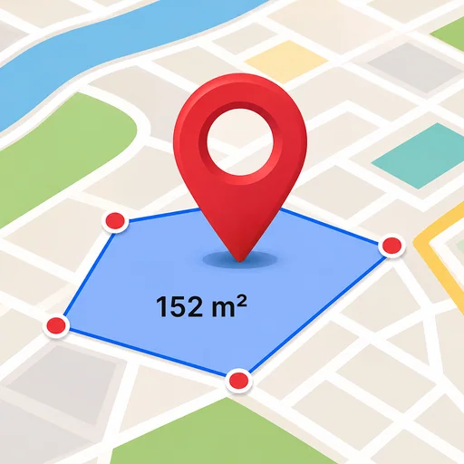 GPS Area Measure & Map logo
