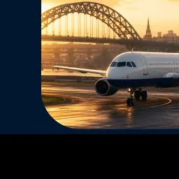 Newcastle NCL Airport logo