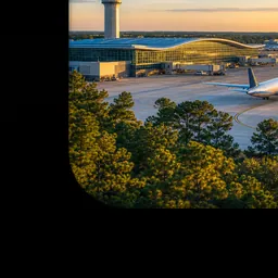 Raleigh-Durham RDU Airport logo