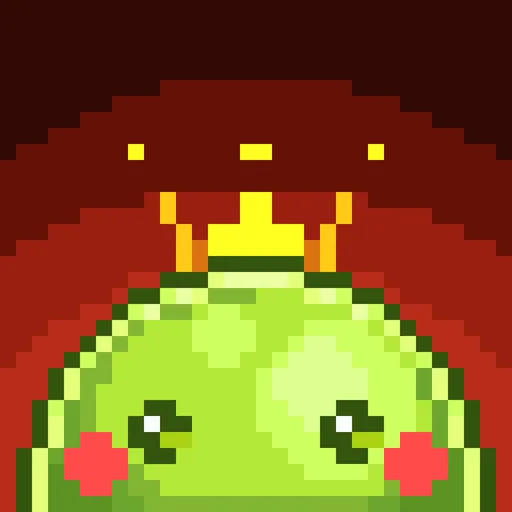 No More Slimes!!: Idle Action logo