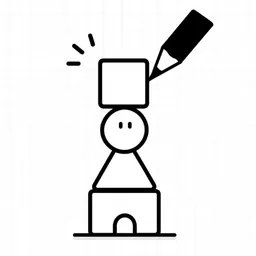 お絵描きタワーバトル logo