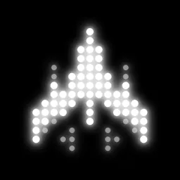 DOTFALL: Retro Space Shooter logo