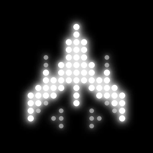DOTFALL: Retro Space Shooter logo