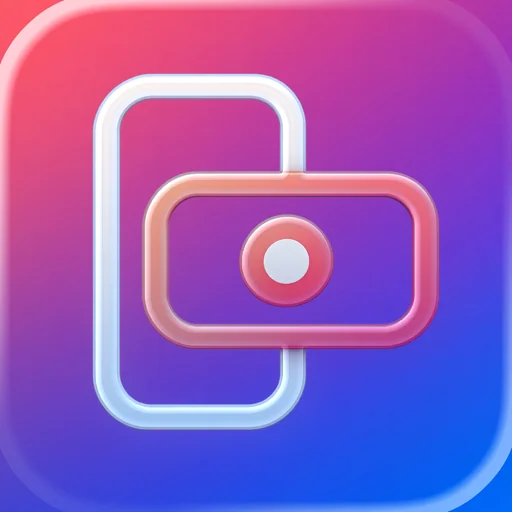 VertiWide: Dual Format Camera logo