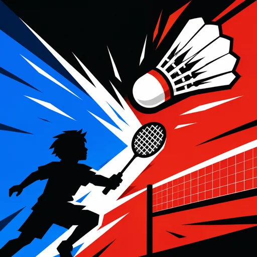 Badosuma - Badminton Online logo