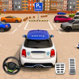 Police Car Parking Game 3D logo