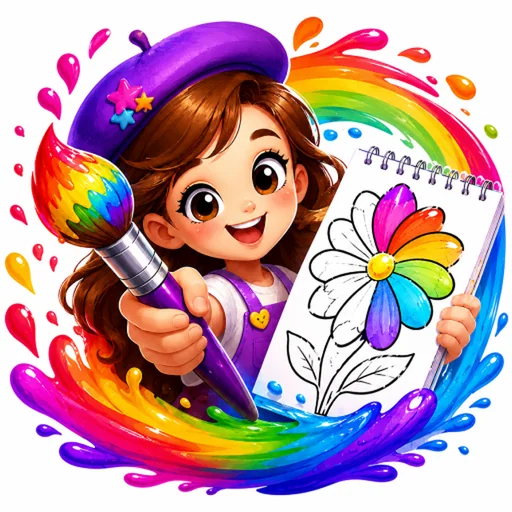 Colorush: Coloring Game logo