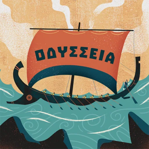 The Odyssey by Homer logo