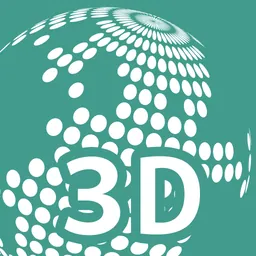 World Map Puzzle 3D logo