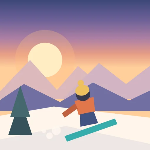 Alpine Drift: Snowboard logo