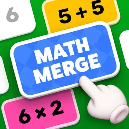 Math Merge: Brain Puzzle logo