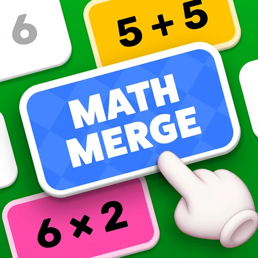 Math Merge: Brain Puzzle logo