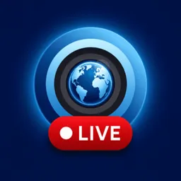 Earth Lens: 3D Map & Live Cam logo