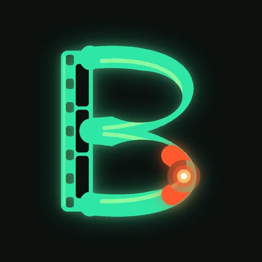BurnClips: Run Video Overlay logo