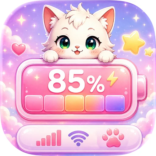 Emoji Battery: Icon Customize logo