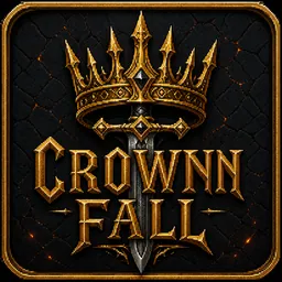 クラウンフォール：自動探索ハクスラRPG logo