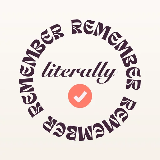 Literally Remember logo