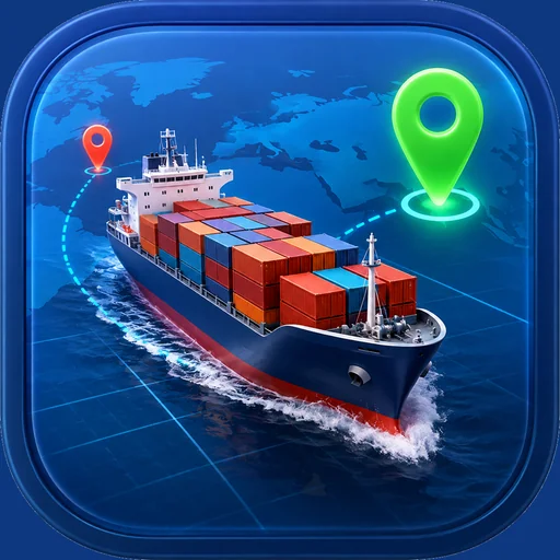 Marine Traffic Vessel Tracker+ logo
