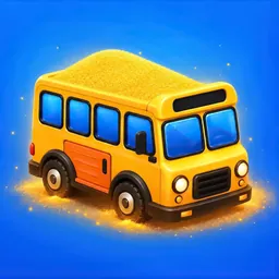 Sand Bus Traffic : Bus Puzzle logo