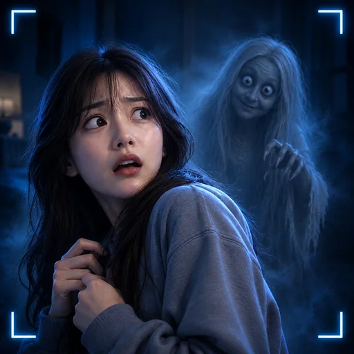 Ghost Behind Prank Filter logo