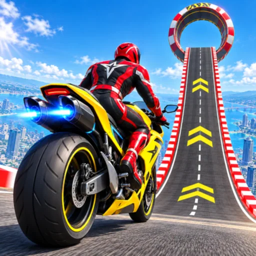 Ramp Race 3D Moto Trials Jump logo