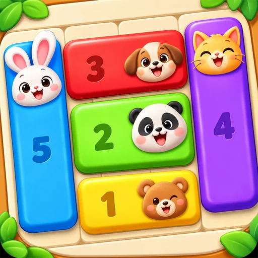 Cute Pet: Block Jam Match logo