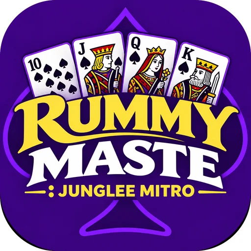 Rummy Master:Junglee Mitro logo