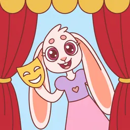 Bizzy Rabbit Charades logo