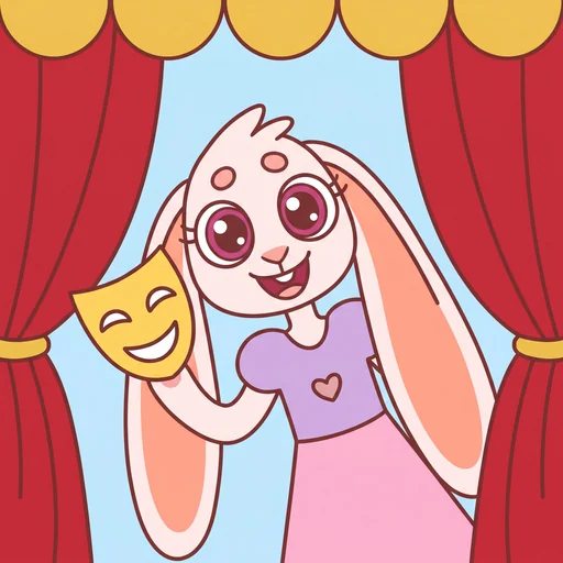 Bizzy Rabbit Charades logo