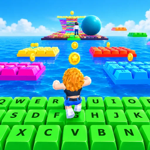 Keyboard Escape: Tsunami Run logo