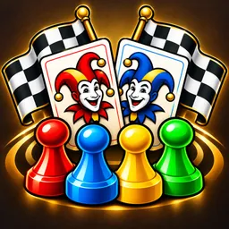 Pegs & Jokers Rally logo