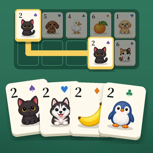 Pair to Poker: Onet Puzzle logo