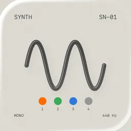 Hinge Harp: Pocket Synth logo