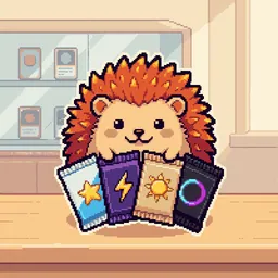 Holo Hustle: Card Shop Sim logo