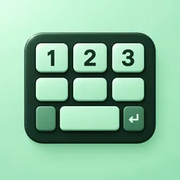 Number Keys Please - Keyboard logo