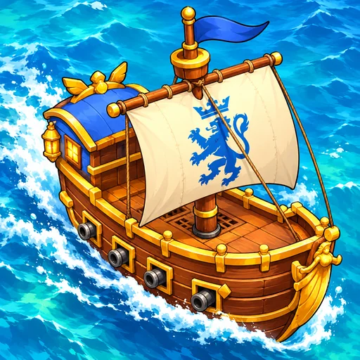 Captain Rogue: Warship 3D logo
