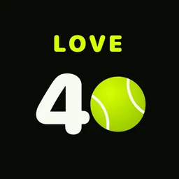 Love-40: Tennis & Padel Score logo
