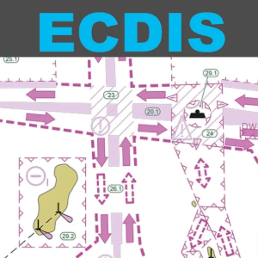 ECDIS NAUTICAL CHART SYMBOLS logo