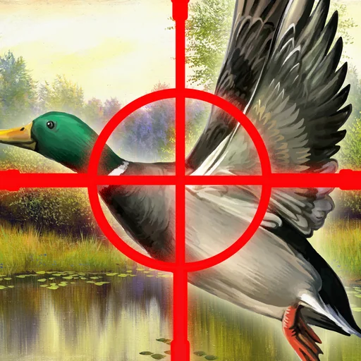 A Cool Adventure Hunter The Duck Shoot-ing Game by Animal-s Hunt-ing & Fish-ing Games For Adult-s Teen-s & Boy-s Free logo