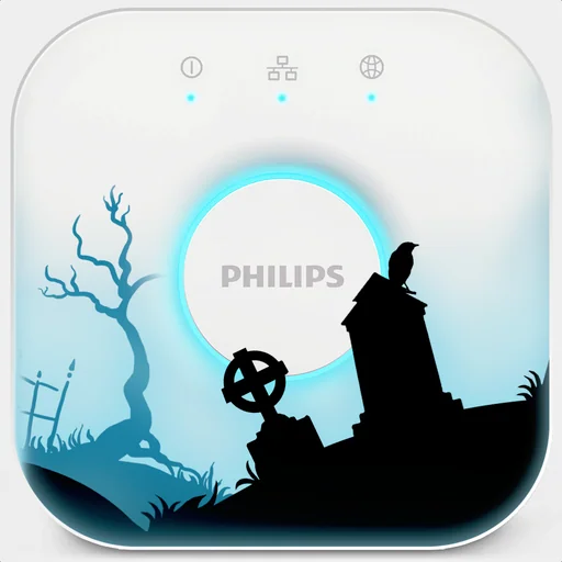 Hue Halloween for Philips Hue logo