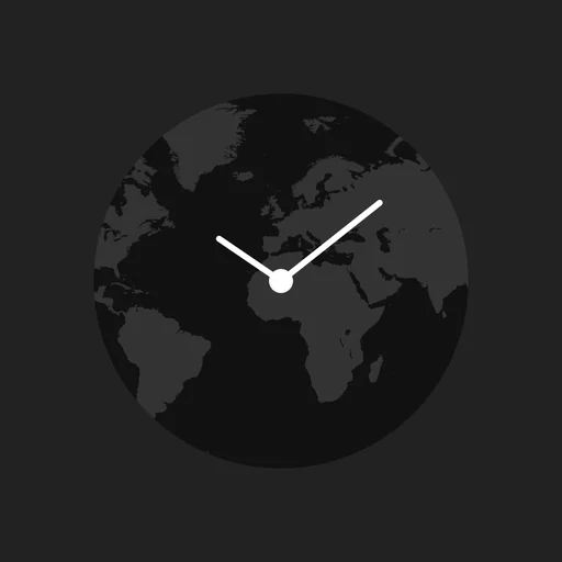 Globe Clock logo