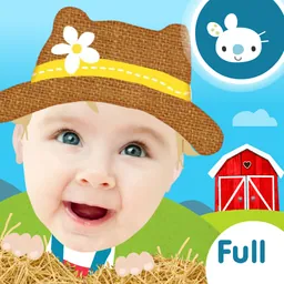 Peek a Boo Farm Animals Sounds logo