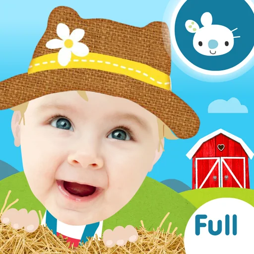 Peek a Boo Farm Animals Sounds logo